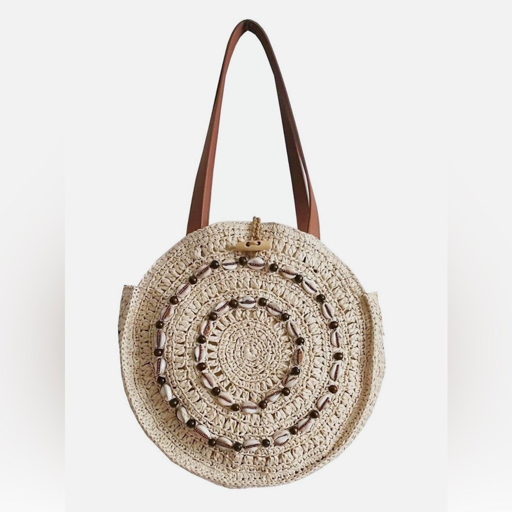 NWT INC Melania Shell Circle Crossbody Tote
